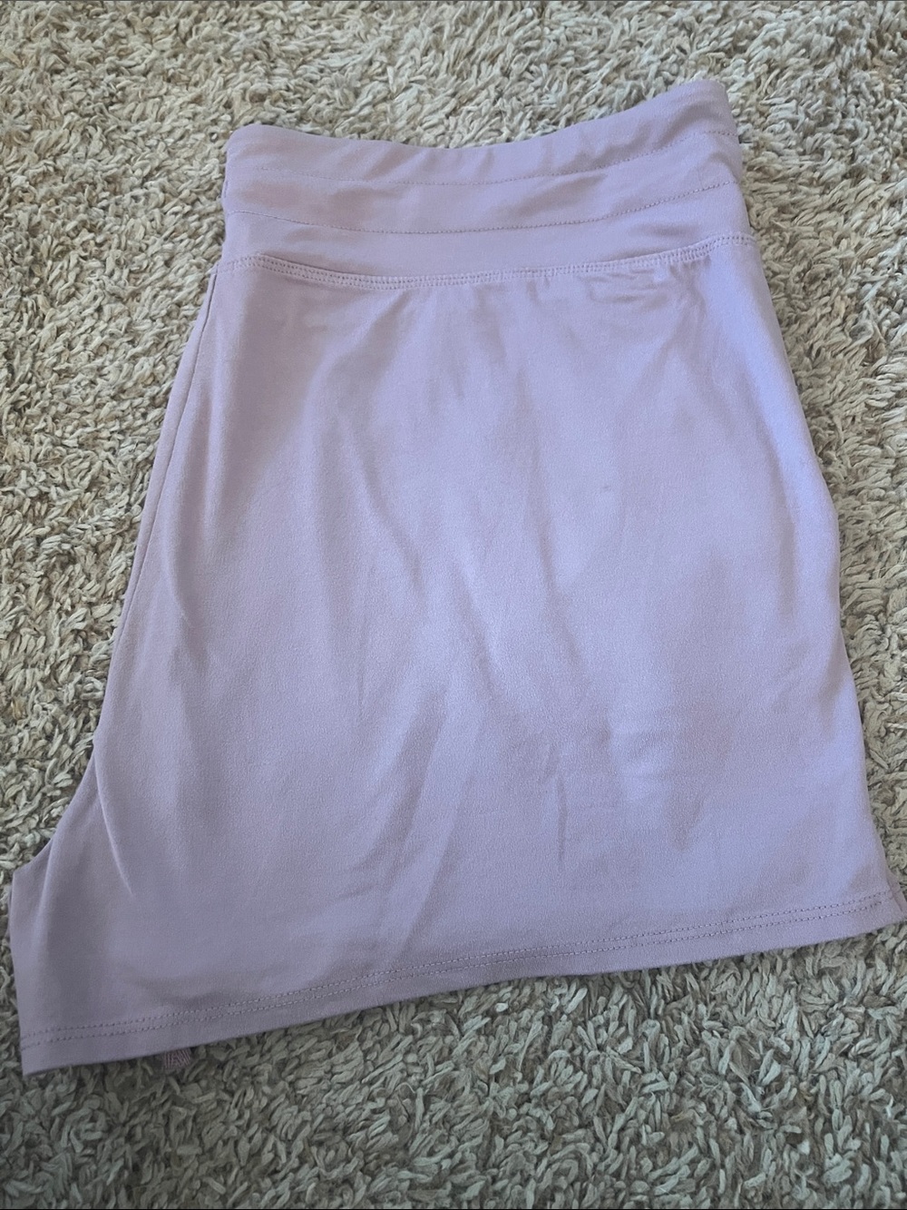 Mauve Athletic Lounge Shorts - Picture 3 of 4